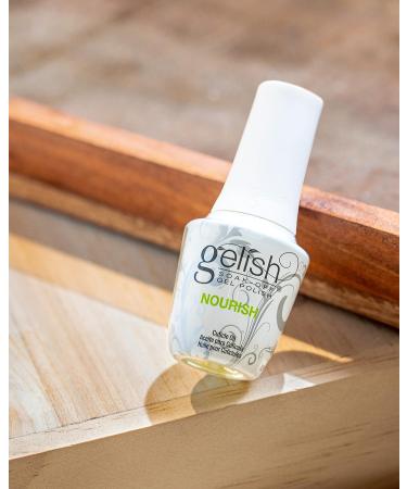 Gelish MINI Nourish Cuticle Oil - Nail Care for Healthy Nails - 0.3 oz - Buy Online on GoSupps.com