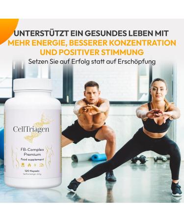 Celltria Premium FB-Complex | All-in-One Formula with Garcinia Cambogia Bitter Orange & Raspberry | 120 Capsules for Enhanced Training Support - Buy Online on GoSupps.com