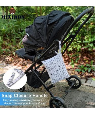 MIXIDON Waterproof Wet Bag for Swimsuits and Baby Items - Pattern 3 - Buy Online on GoSupps.com