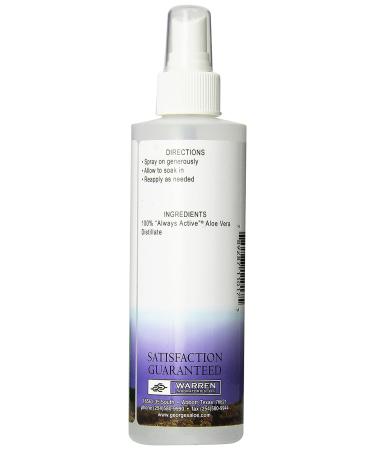 George's Aloe Vera Spray Mister 8 fl oz - Soothing and Hydrating Skin Mist - Buy Online on GoSupps.com