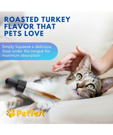 PetTest Methyl B12 Vitamin Liquid Drops 2fl oz (5000 MCG) Supplement with Methylcobalamin for Diabetic Pets Maximum Absorption to Increase Energy for Dogs and Cats 2 fl oz - Buy Online on GoSupps.com
