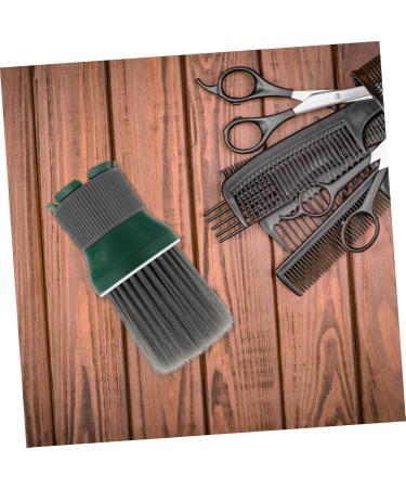 Housoutil Cleaning Brush Dust Cleaner for Home Ear Blow Dryer Hair Brush Neck Duster Japanese Hair Clip Barber Brush Duster Hair Cutting Tool Barber Shaving Plastic Duster Brush Household 14.5X7X7CM Green - Buy Online on GoSupps.com