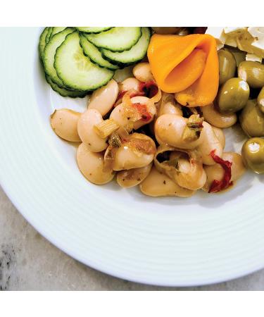 Divina Giant White Beans Vinaigrette - 4.4 Lb. | Premium Quality Greek Beans in Tangy Vinaigrette Dressing - Buy Online on GoSupps.com