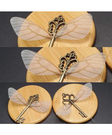 SANNIX Vintage Skeleton Keys Charms with Dragonfly Wings - DIY Jewelry Making Kit for Wedding Party Favors and Decor - Buy Online on GoSupps.com