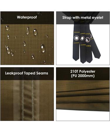 Gold Armour Tent Footprint  Camping Tarp Waterproof Ultralight - 84x60in | 84x84in | 84x96in | 82x106in | 120x108in | 120x120in | 120x144in Floor and Ground Tarps for Camping (OD Green 96x120in) Od Green 96in X 120in 96in x 120" - Buy Online on GoSupps.com
