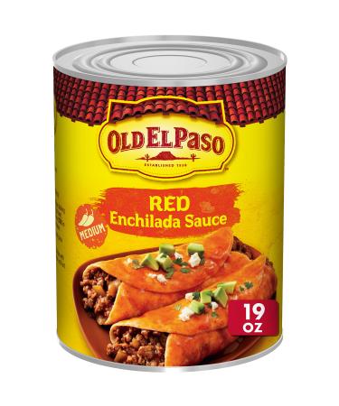 Old El Paso Red Enchilada Sauce Medium 19 oz (Pack of 12)