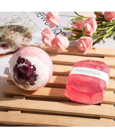 Unique Happy Birthday Spa Gift Box for Women | Perfect Mother's Day, Christmas, Thank You Gifts | Ideal for Mom, Sister, Best Friend, Wife | Pink - Buy Online on GoSupps.com