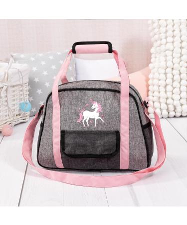 Shop Bayer Design 69033AB Doll Changing Bag - Gray & Pink with Accessories | International Shipping Available - Buy Online on GoSupps.com