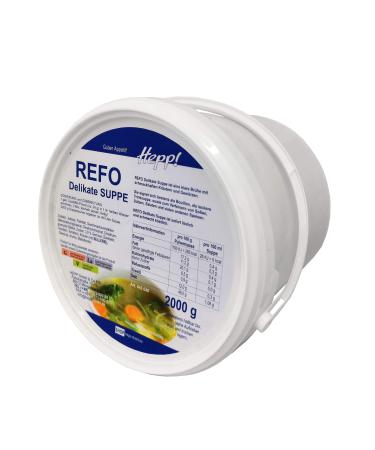 Hepp GmbH & Co KG - Refo Delicate Soup 2000g (bucket) 2 kg (1 pack)