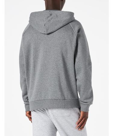 Under Armour Men's Rival Fleece Full Zip Hoodie - Pitch Gray/Light Heather - Large - Buy Online on GoSupps.com