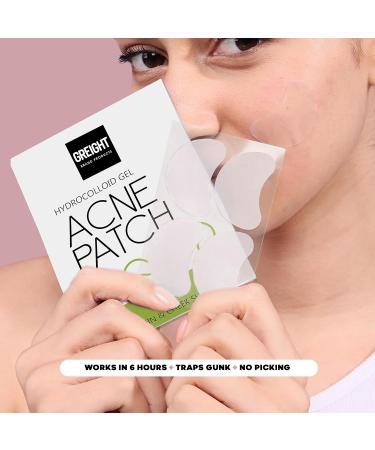 Hydrocolloid Large Acne Patches - 80 Pieces for Cheek & Chin | Conceal Breakouts & Reduce Pimples & Blackheads | International Shipping Available - Buy Online on GoSupps.com