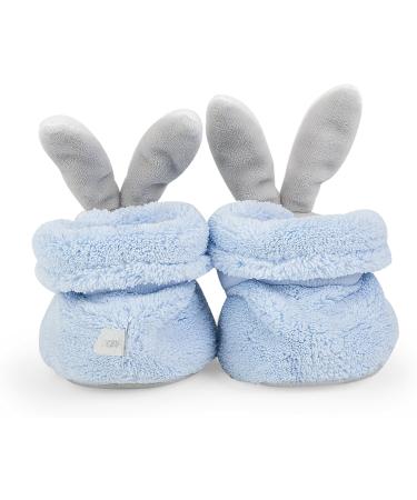 Kaloo Plume Booties Rabbit - Blue | Size 0/3m - Buy Online on GoSupps.com