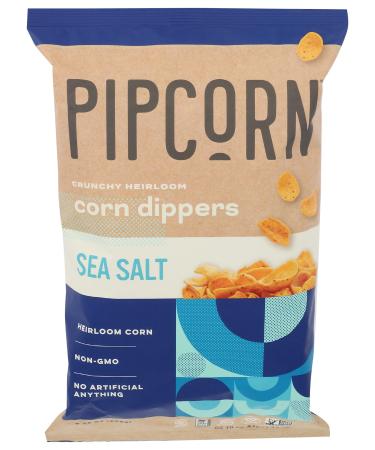 PIPSNACKS Little Dipper Corn Chips Sea Salt, 9.25 OZ