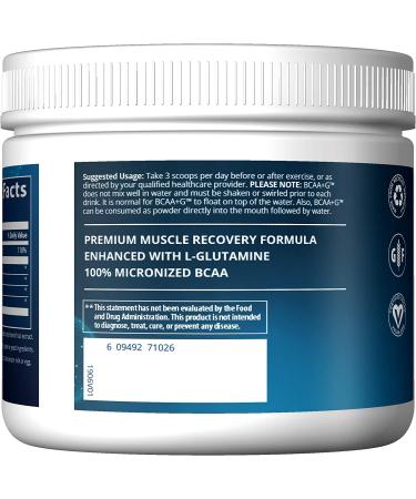 MRM BCAA + G Ultimate Recovery Formula - Lemonade 180g | 180 Gram (Pack of 1) - Buy Online on GoSupps.com