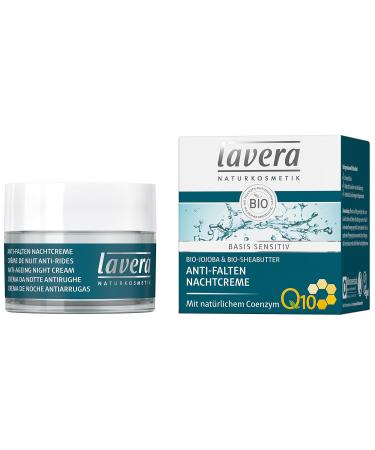 Lavera Anti-Aging Night & Daily Cream Bundle - Q10 Moisture & Care (1x50ml Each) - International Shipping Available - Buy Online on GoSupps.com