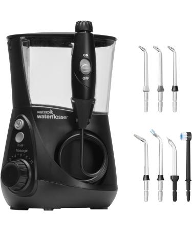 Waterpik Ultra Professional Waterflosser WP-662EU - Adjustable Pressure 7 Attachments Fixed Mouth Shower - Best for Oral Hygiene | International Shipping Available - Buy Online on GoSupps.com
