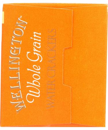 Wellington Whole Grain Water Crackers - 5 oz (Pack of 12) | Healthy Snacks - Buy Online on GoSupps.com