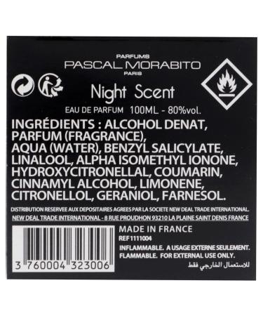 Night Scent by Pascal Morabito - Perfume for Women - 3.3 oz EDP Spray - Buy Online on GoSupps.com