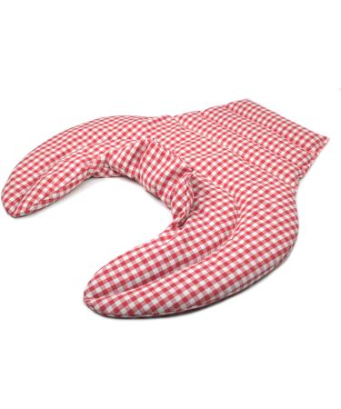 Neck Horns HWS - 2-in-1 Cherry Stone Heat & Cold Pillow for Neck Shoulders & Back Relief - Red & White Cherry Kernels - Buy Online on GoSupps.com