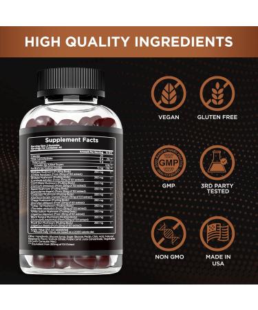 EFFECTIVE NUTRA Mushroom Gummies 90ct & Creatine Monohydrate Gummies 90ct - Buy Online on GoSupps.com