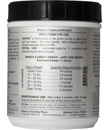 Nupro Joint and Immunity Supplement 30oz - Enhance Mobility and Boost Immune System - Buy Online on GoSupps.com