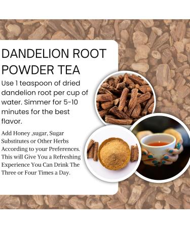 Herbs Botanica Dandelion Root Powder 100% Natural Dandelion Root for Herbal Tea, Detox & Wellness Finely Ground, Additive-Free Vegan Supplement 8 oz Resealable Pack Dandelion Root / Taraxacum Officinale Powder - Buy Online on GoSupps.com