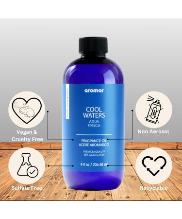 AROMAR Fresh Linen Fragrance Oil 235ml - Uplifting Aroma for Diffusers Aromatherapy Soap Making Candles & Home Scents - International Shipping Available - Buy Online on GoSupps.com