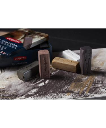 Derwent XL Charcoal Set - 6 Assorted Colors - Buy Online on GoSupps.com