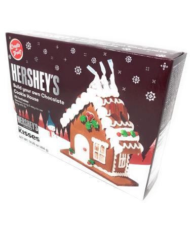 Create-A-Treat E-Z Hershey's Gingerbread House Kit, 14.25 oz, Value Pack of 2 Full Kits