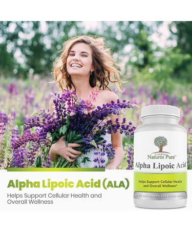 Natural Astragalus Alpha Lipoic Acid 600mg 120 Veggie Capsules | Non-GMO | 4 Month Supply | RLA R-LA ALA Thioctic Acid | Organic Supplement - Buy Online on GoSupps.com