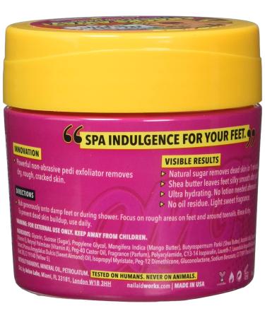 NAIL-AID Cracks Away 1 Minute Pedi Exfoliator - Clear Mango - 7.0 Fl Oz - Buy Online on GoSupps.com