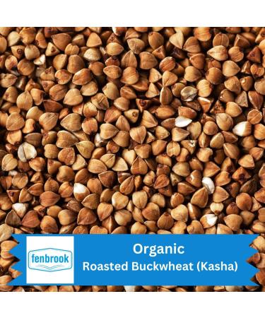 Organic Roasted Buckwheat (Kasha) 2kg | Certified Organic by Fenbrook Organic - Buy Online on GoSupps.com