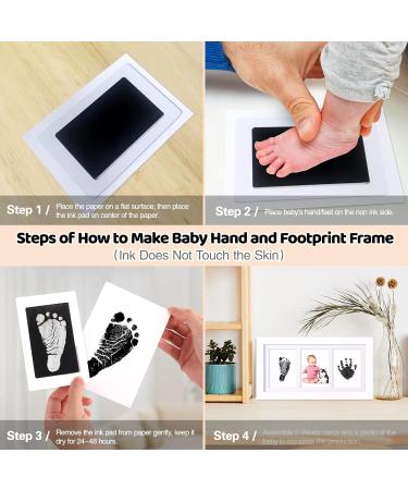 Crenze Baby Hand and Footprint Kit with Clean-Touch Ink Pad - Ideal Baby Shower Gift for Nursery Decor - Buy Online on GoSupps.com