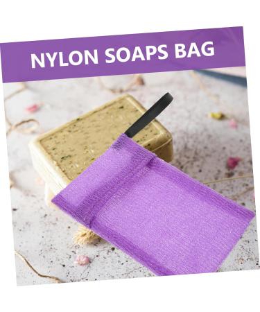 Baluue 4pcs Soap Bag Soap Holder Soap Bar Storage Soap Pouch for Shower Soap Net Shampoo Bar Bag Nylon - Buy Online on GoSupps.com