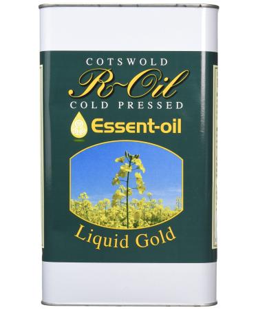 R Oil Cold Pressed Rape Seed Oil 5 Litre