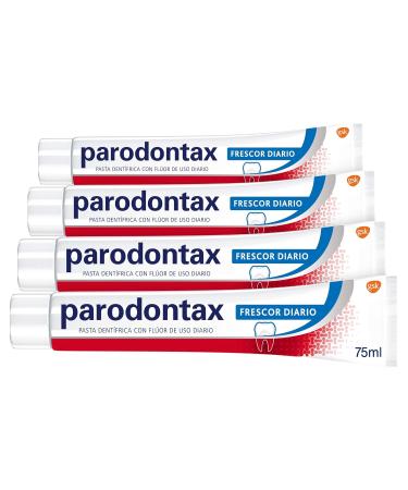 Parodontax Toothpaste for Bleeding Gums - Daily Freshness 4 x 75 ml | International Shipping - Buy Online on GoSupps.com