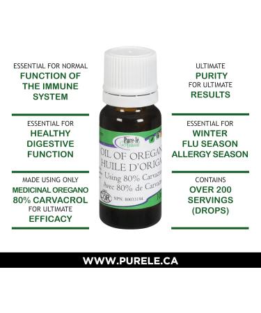 Oil of Oregano 10ml ( 240 drops). STRONG! Natural Ultra Premium Immune Supplement made using 80% carvacrol oil. - Buy Online on GoSupps.com
