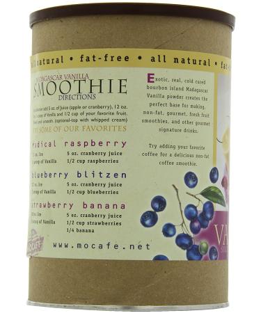 MOCAFE Madagascar Vanilla Smoothie Mix - 3lb Tin | Instant Frappe Mix | Coffee House Quality - Buy Online on GoSupps.com