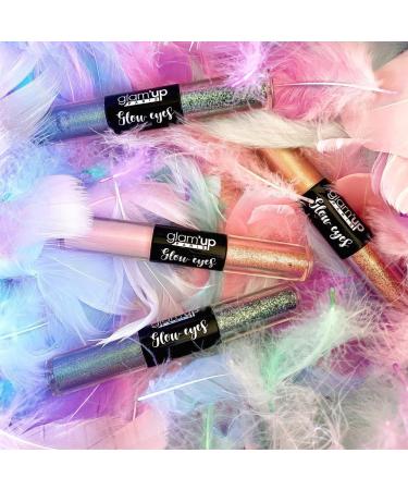 Glam Up GlamUp Paris eyeshadow Duo liquid eyeshadow + sequins no 01 emerald - Buy Online on GoSupps.com