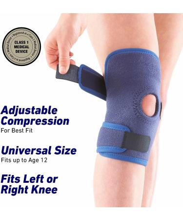 Neo-G Kids Knee Brace with Open Patella | For Arthritis Relief, Joint & Meniscus Pain | Ideal for Sports like Basketball & Running | Adjustable Compression | Class 1 Medical Device - Buy Online on GoSupps.com