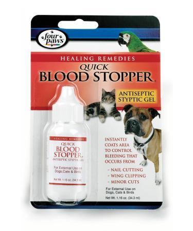 Four Paws Pet Quick Blood Stopper Gel, 1.16 oz