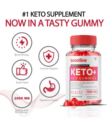 Boostline ACV Keto Gummy Boost Line Keto Apple Cider Vinegar Health Support Supplement Suppl ment avanc de soutien la sant au vinaigre de cidre de pomme BoostLine Keto (60 Gummies) - Buy Online on GoSupps.com