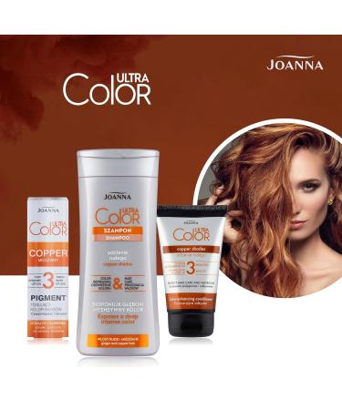Joanna Ultra Color Conditioner - Color Protection for Red & Copper Hair - Moisturizing & Refreshing - 100ml - Buy Online on GoSupps.com