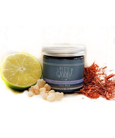 The Ilex Wood - Frankincense and Bergamot Face Balm - 100% Natural Handmade Vegan Moisturising Anti Ageing Wrinkle and Line Reducing Ingredients Cruelty & Plastic Free Palm Oil Free. 60ml - Buy Online on GoSupps.com