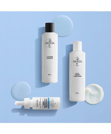 Nioxin Hair Regrowth Kit for Men - Shampoo, Conditioner, & 5% Minoxidil Treatment | 1-3 Month Supply Kit - Buy Online on GoSupps.com