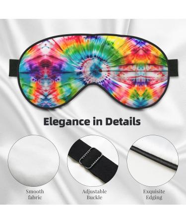 Shop Tie Dye Hippie Unisex Sleeping Eye Mask - Soft Adjustable Strap for Ultimate Comfort | International Shipping Available - Buy Online on GoSupps.com