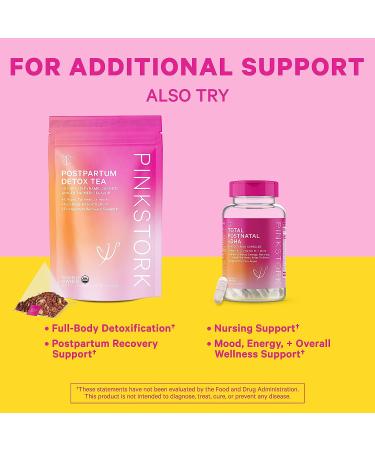 Pink Stork Postpartum Sitz Bath Soak - Dead Sea Salt for Perineal Care & Recovery - Labor and Delivery Essentials - 1 lb - Buy Online on GoSupps.com