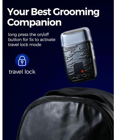 GLAKER Electric Razors for Men - Compact Foil Shaver with 3 Speed Settings & Extra Replacement Blade - Cordless Shaver for Bald Heads & Sensitive Skin - Ideal Gifts for Men - Buy Online on GoSupps.com