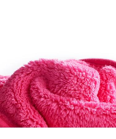 Miracle Face Erase 2 Pack Makeup Remover Cloths | Chemical-Free Microfiber | Includes 6 Hair Ties | Pink (2 Count) - Buy Online on GoSupps.com