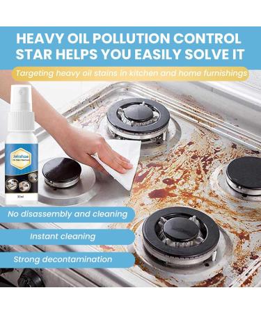 Grease Cleaner Heavy Duty For Kitchen | 30ml Oven Stain Cleaning Spray - Multifunctional Kitchen Tools For Hoods Grills Sinks Exhaust Fans Cabinets Hondony - Buy Online on GoSupps.com